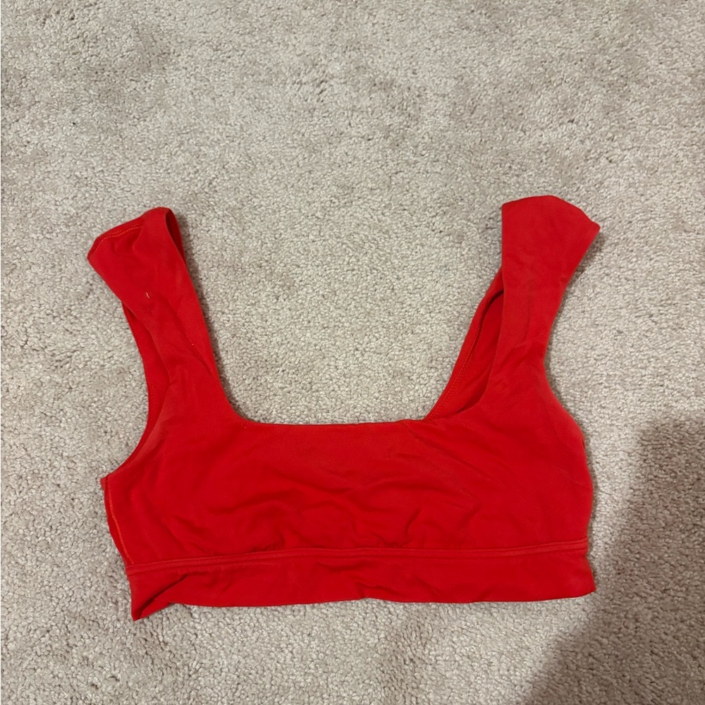 Aerie Red Crop Top